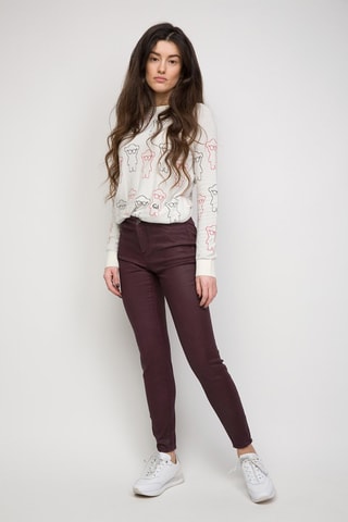 Calças de ganga skinny Bordô - Armani Exchange