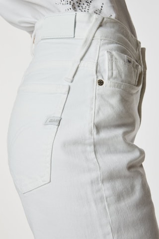 Calças de ganga wide legs Branco