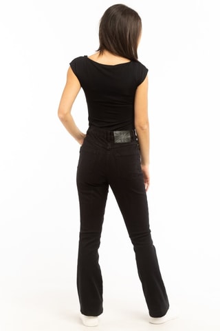 Calças de ganga Haffam - Preto