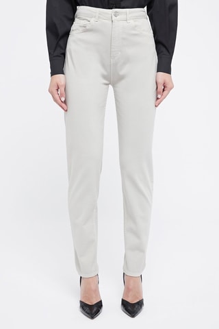 Calças de ganga direitas Emporio Armani Bege