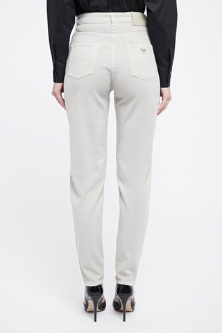 Calças de ganga direitas Emporio Armani Bege