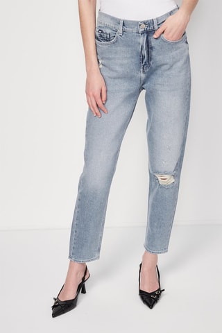 Calças de ganga mom Dyane - Azul