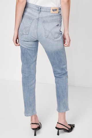 Calças de ganga slim Beth - Azul