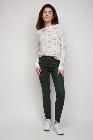 Calças de ganga skinny Verde-escuro - Armani Exchange