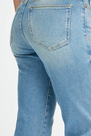 Calças de ganga slim Beth - Azul-claro