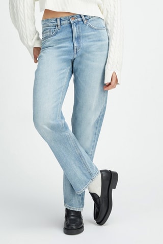 Calças de ganga straight Heritage - Azul-claro