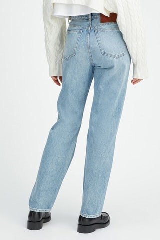 Calças de ganga straight Heritage - Azul-claro