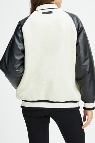 Teddy comfort fit Coryn - Branco e preto