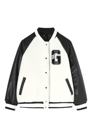 Teddy comfort fit Coryn - Branco e preto