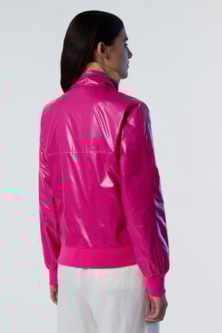 Casaco reversível - Bege e fúcsia