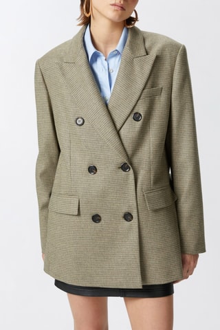 Casaco de lã - Bege