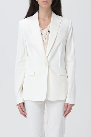 Casaco em linho - Branco