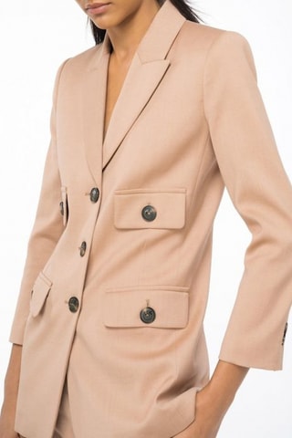 Casaco em lã - Bege