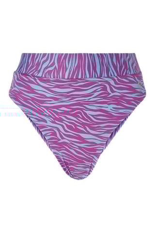 Parte de baixo de biquíni Azul-celeste e violeta