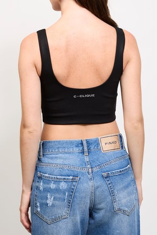 Crop top - Preto