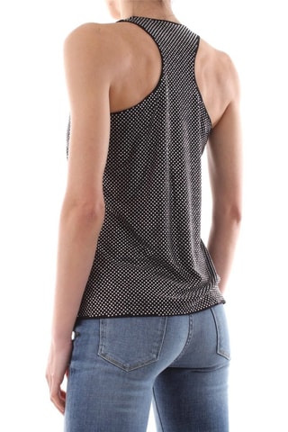 Camisola de alças - Preto