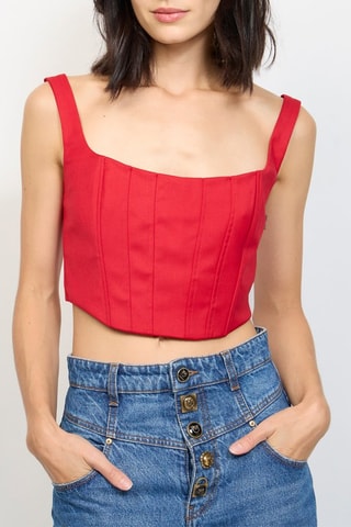 Crop top - Vermelho