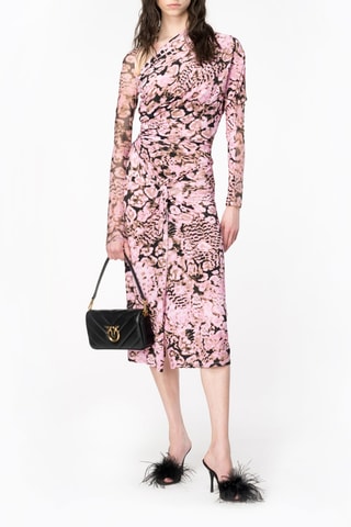 Vestido justo - Rosa