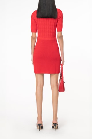 Vestido justo - Vermelho