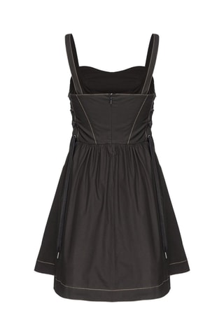 Vestido estilo patinadora - Preto