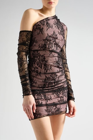 Vestido justo - Preto