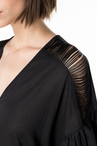 Vestido estilo patinadora - Preto