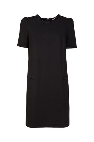Vestido direito - Preto