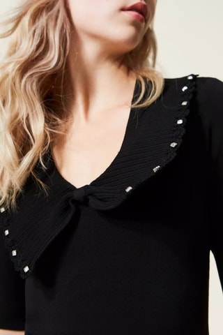 Vestido direito - Preto