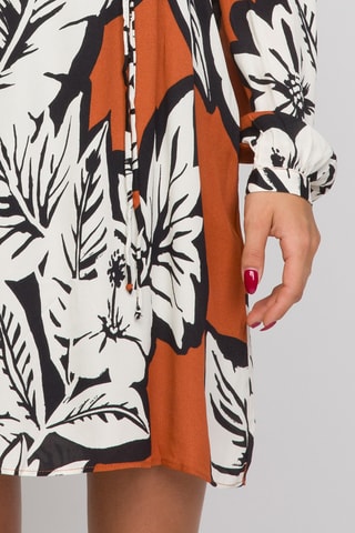 Vestido direito - Camel