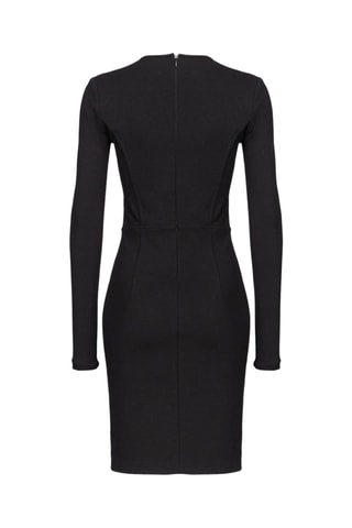 Vestido justo - Preto