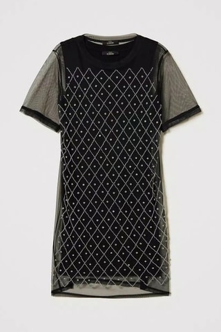 Vestido direito - Preto