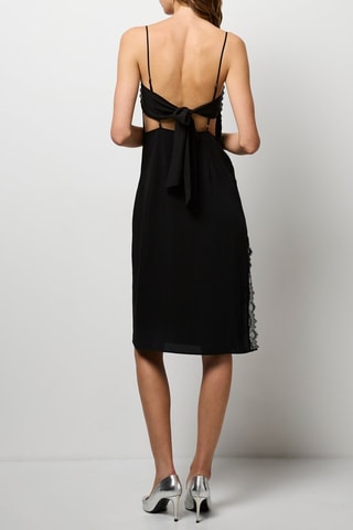 Vestido midi - Preto