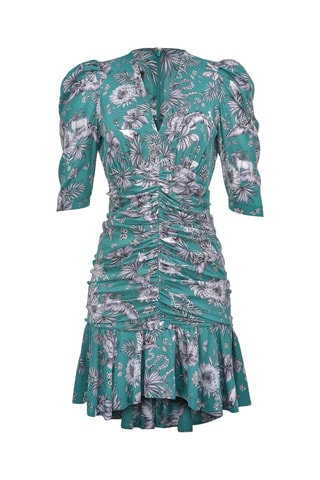 Vestido estilo patinadora - Verde