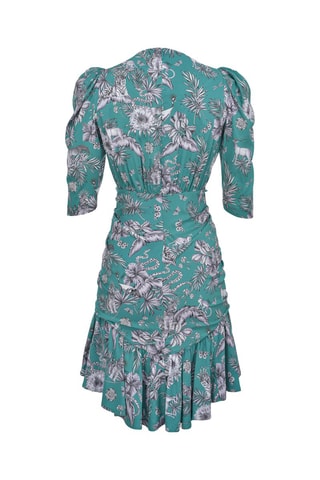 Vestido estilo patinadora - Verde