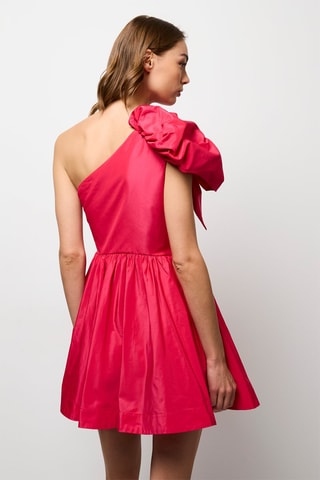 Robe asymétrique - Fuchsia