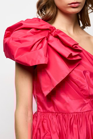 Robe asymétrique - Fuchsia