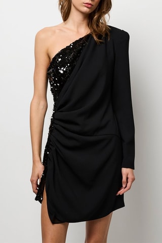 Robe asymétrique - Noir