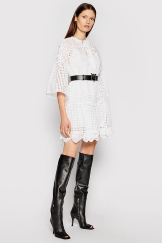 Vestido trapézio - Branco