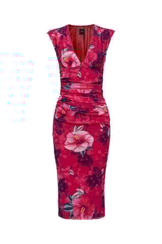 Robe fourreau - Fuchsia
