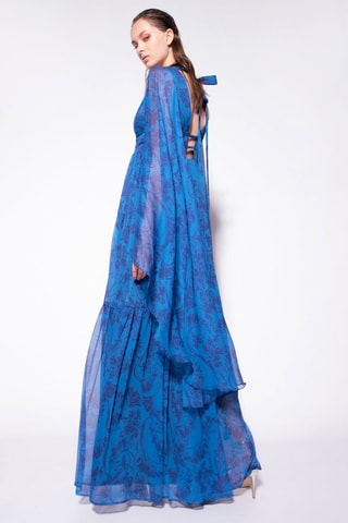 Vestido comprido - Azul