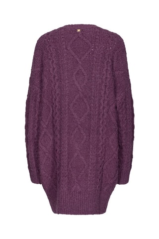 Vestido-camisola em lã e alpaca - Violeta