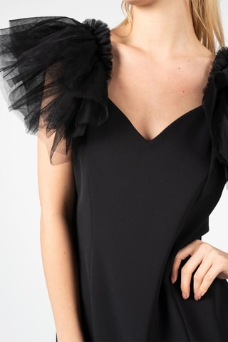 Robe fourreau - Noir