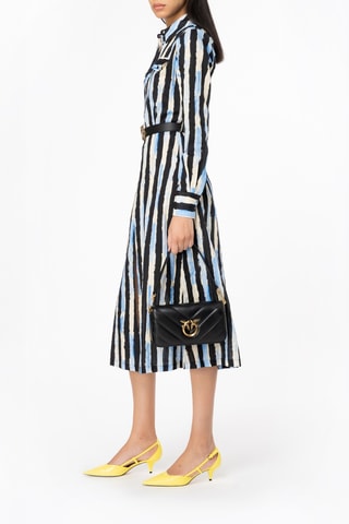 Vestido direito - Azul