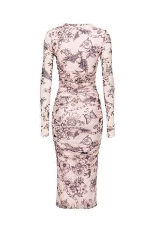 Vestido justo - Rosa