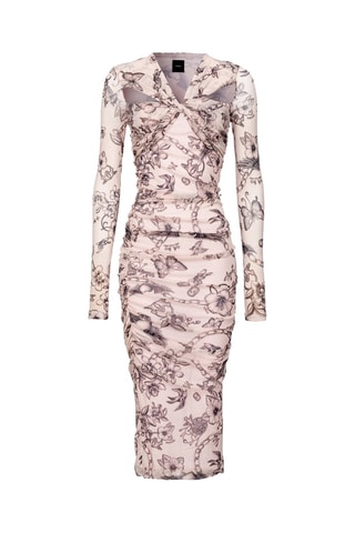 Vestido justo - Rosa