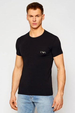 T-shirt - Preto - Emporio Armani