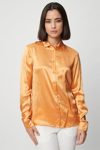 Camisa em seda Bege - Harmont & Blaine