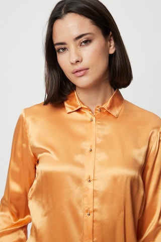 Camisa em seda Bege - Harmont & Blaine