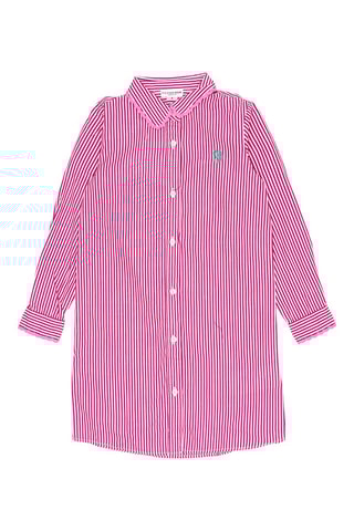 Vestido-camisa - Rosa