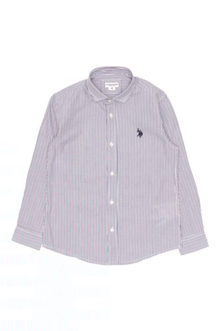 Camisa - Azul e branco